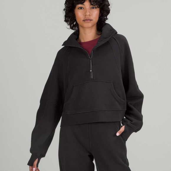 Lululemon Scuba Oversized Funnel Neck Shirt in Black - XS/S - Picture 1 of 6